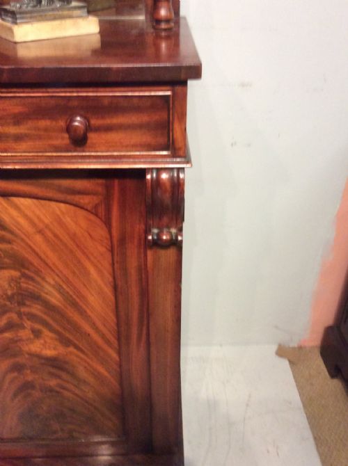 WILLIAM IV MAHOGANY CHIFFONIER - ADDITIONAL PHOTO 4