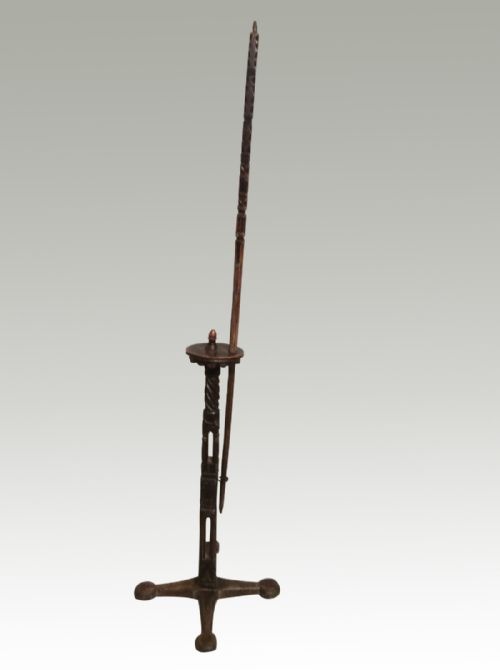 rare lancashire treen weaving stick - CATEGORY: ANTIQUE MISCELLANEOUS - DATED 19TH CENTURY