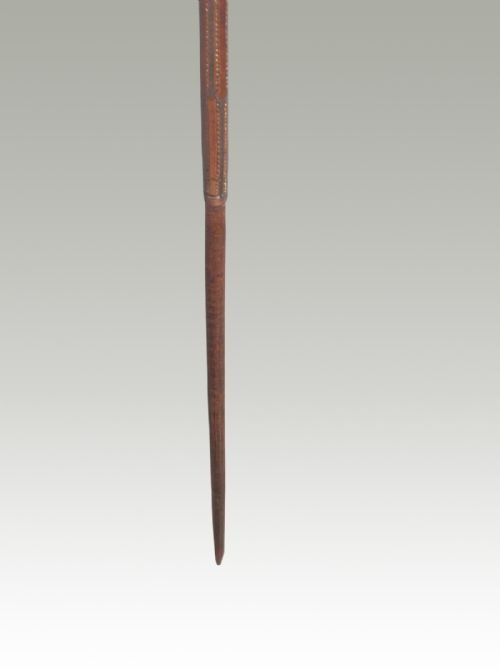 RARE LANCASHIRE TREEN WEAVING STICK - ADDITIONAL PHOTO 1