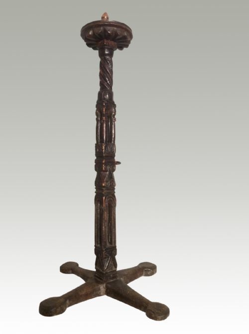 RARE LANCASHIRE TREEN WEAVING STICK - ADDITIONAL PHOTO 3