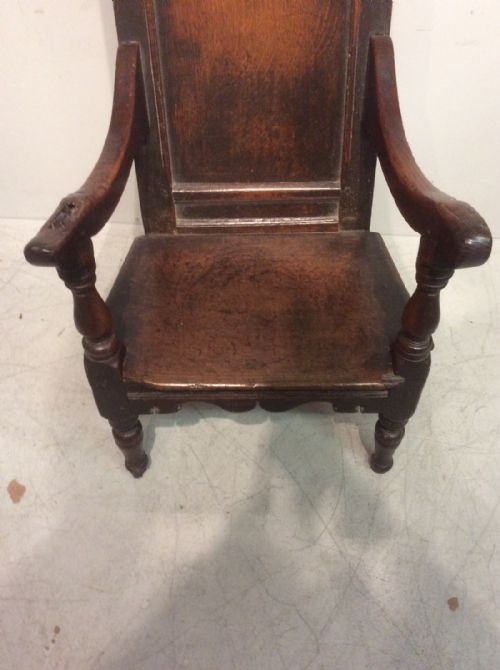 WELSH OAK NURSING ARMCHAIR - ADDITIONAL PHOTO 3