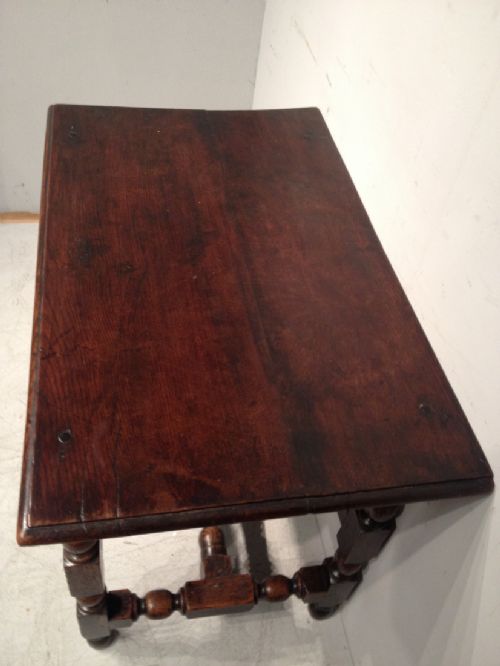 WELSH OAK SIDE TABLE - ADDITIONAL PHOTO 2