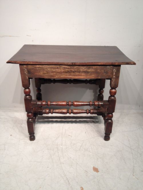 WELSH OAK SIDE TABLE - ADDITIONAL PHOTO 3