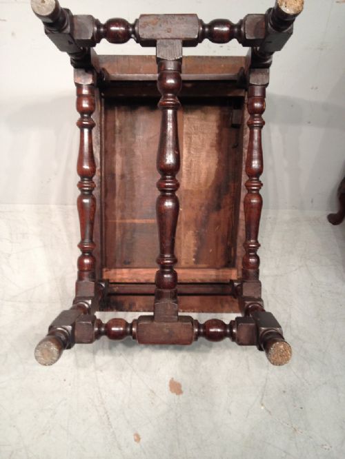 WELSH OAK SIDE TABLE - ADDITIONAL PHOTO 4