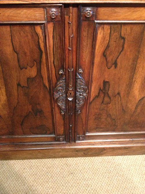 WILLIAM IV SECRETAIRE BOOKCASE - ADDITIONAL PHOTO 3