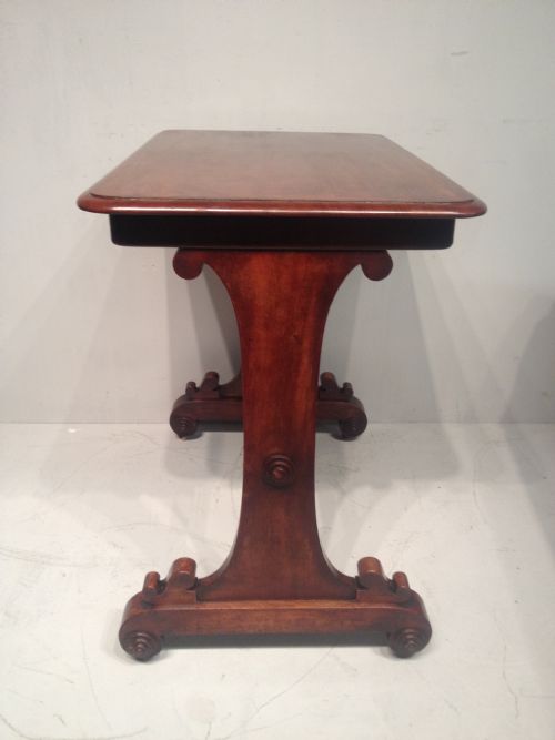 WILLIAM IV MAHOGANY SIDE TABLE - ADDITIONAL PHOTO 3
