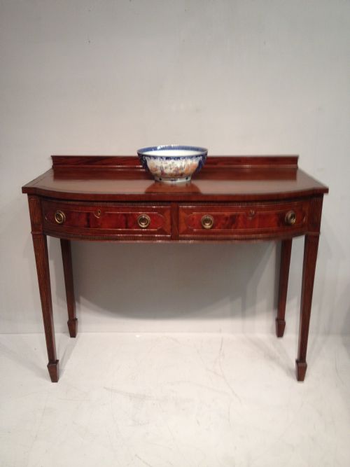 antique mahogany side table - CATEGORY: ANTIQUE TABLES - DATED 1890
