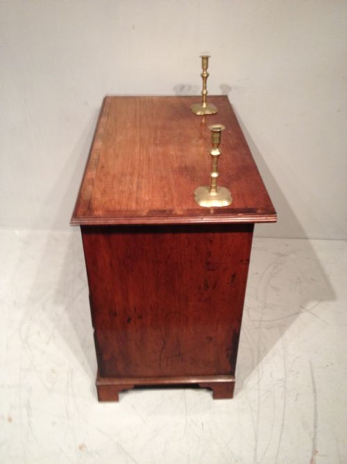 19TH CENTURY MAHOGANY KNEEHOLE DESK - ADDITIONAL PHOTO 3