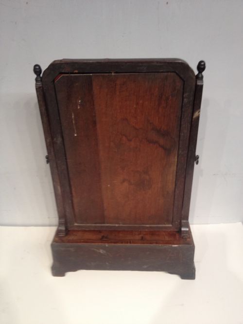 QUEEN ANNE WALNUT DRESSING MIRROR - ADDITIONAL PHOTO 2
