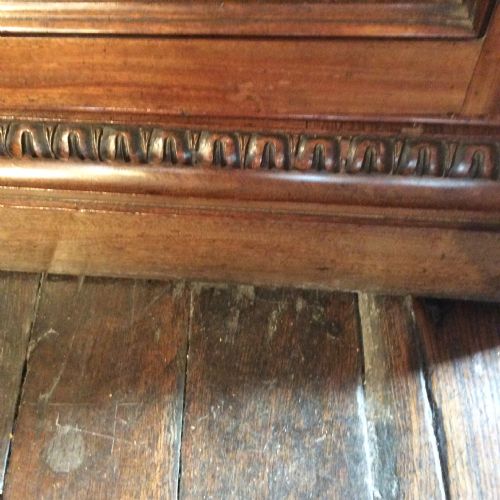 ANTIQUE MAHOGANY BOOKCASE - ADDITIONAL PHOTO 2