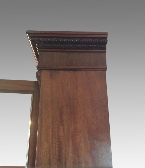 ANTIQUE MAHOGANY BOOKCASE - ADDITIONAL PHOTO 3