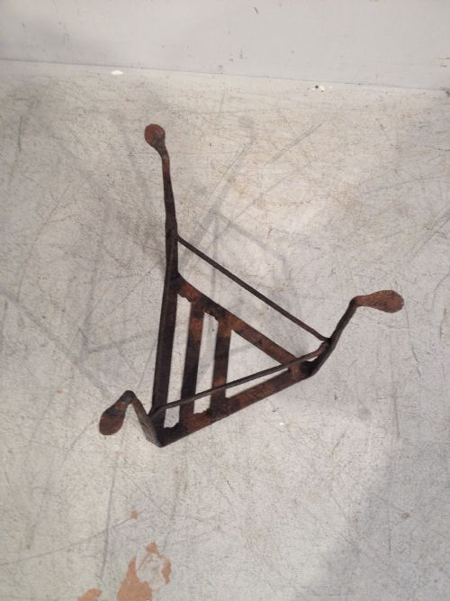 ANTIQUE IRON TRIVET - ADDITIONAL PHOTO 2