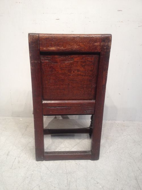 CHARLES II OAK CHILD'S CHAIR - ADDITIONAL PHOTO 5