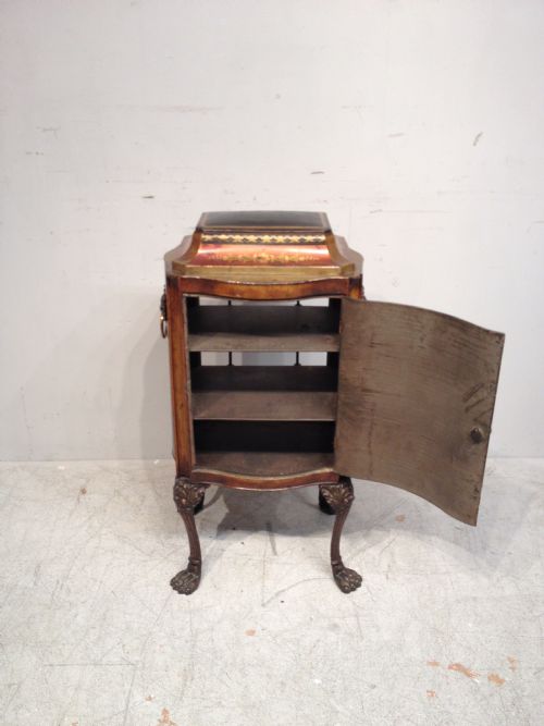 REGENCY PONTYPOOL JAPANNED PLATE WARMER - ADDITIONAL PHOTO 3