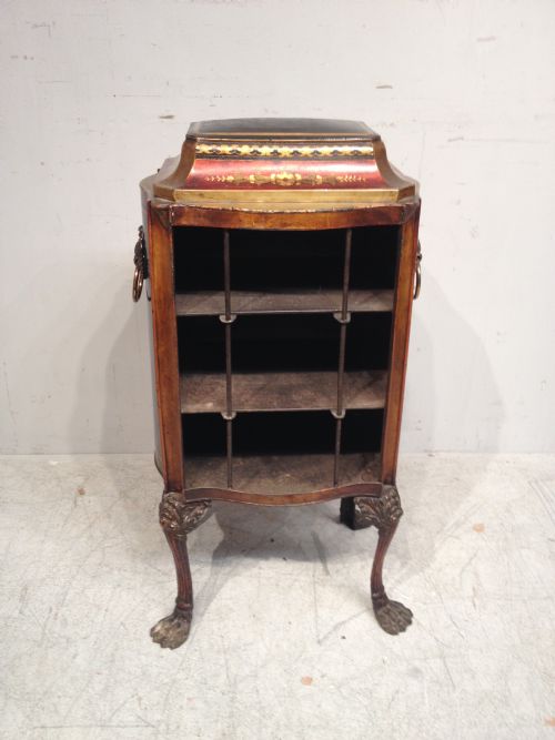REGENCY PONTYPOOL JAPANNED PLATE WARMER - ADDITIONAL PHOTO 4