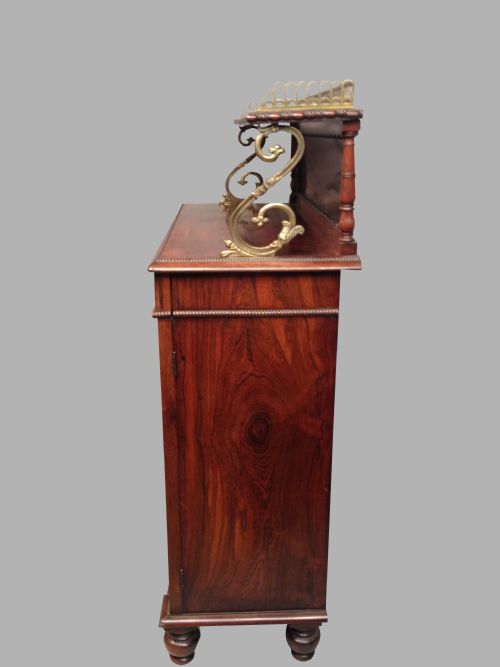 REGENCY ROSEWOOD CHIFFONIER - ADDITIONAL PHOTO 4