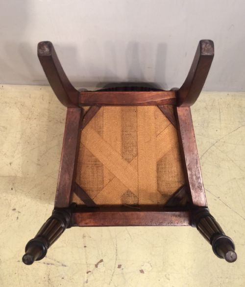 GEORGIAN MAHOGANY CHILD'S CHAIR - ADDITIONAL PHOTO 4