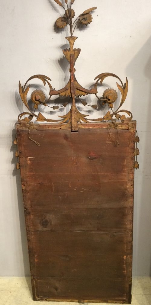 GEO III CARVED GILTWOOD PIER MIRROR - ADDITIONAL PHOTO 4