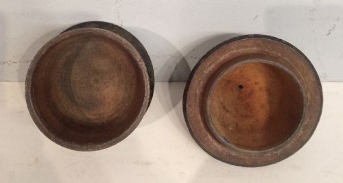 A 19TH CENTURY PAINTED TREEN STRING BOX - ADDITIONAL PHOTO 6