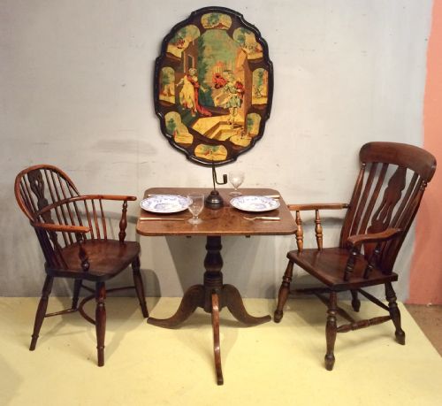 18TH CENTURY WELSH OAK TRIPOD TABLE - ADDITIONAL PHOTO 4