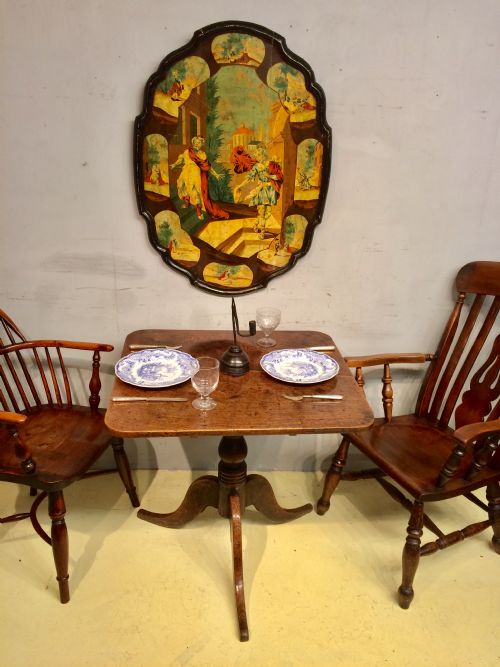18TH CENTURY WELSH OAK TRIPOD TABLE - ADDITIONAL PHOTO 6