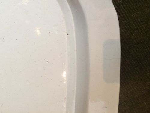 A SET OF SEVEN DECORATIVE 19TH CENTURY BLUE AND WHITE TRANSFERWARE PLATTERS - ADDITIONAL PHOTO 6