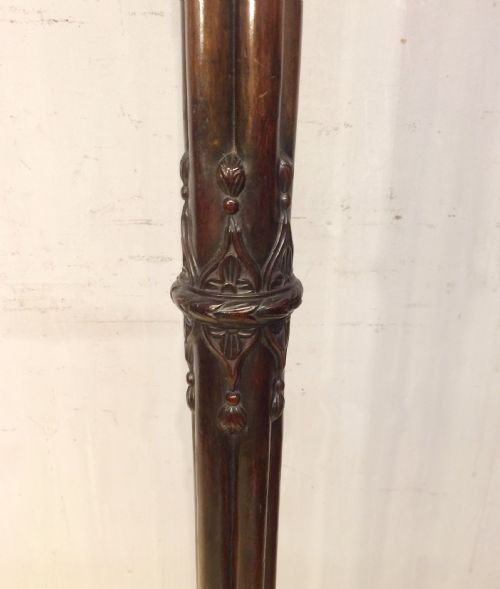 19TH CENTURY GEORGIAN STYLE MAHOGANY TORCHERE - ADDITIONAL PHOTO 1