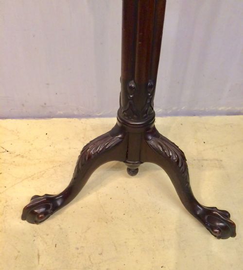 19TH CENTURY GEORGIAN STYLE MAHOGANY TORCHERE - ADDITIONAL PHOTO 5