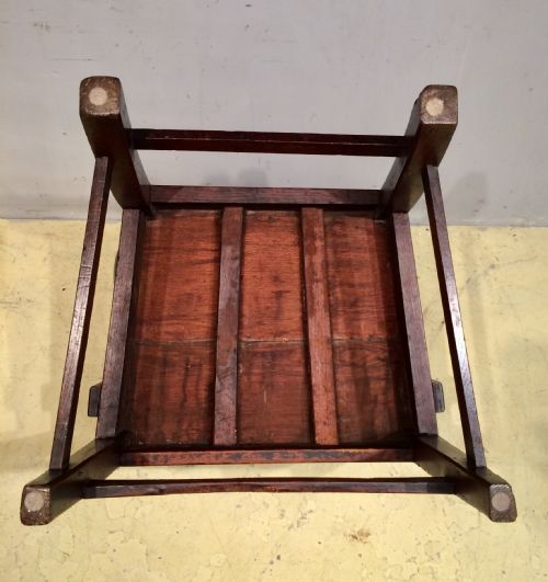 18TH CENTURY WELSH COUNTRY OAK ARMCHAIR - ADDITIONAL PHOTO 5