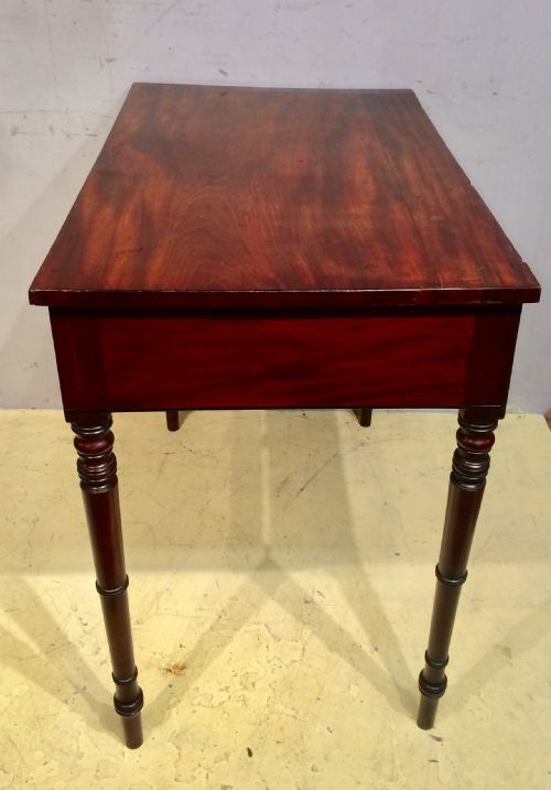GEORGIAN MAHOGANY WRITING TABLE - ADDITIONAL PHOTO 2