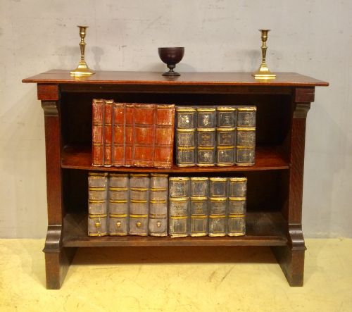set of 19th century oak bookshelves - CATEGORY: ANTIQUE BOOKCASES - DATED 19TH CENTURY