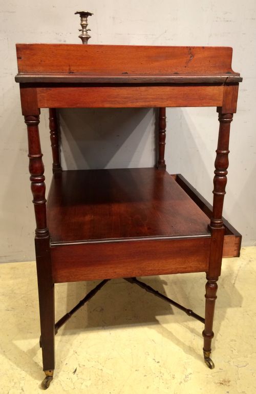 GEORGIAN MAHOGANY TWOTIER BUFFET - ADDITIONAL PHOTO 3