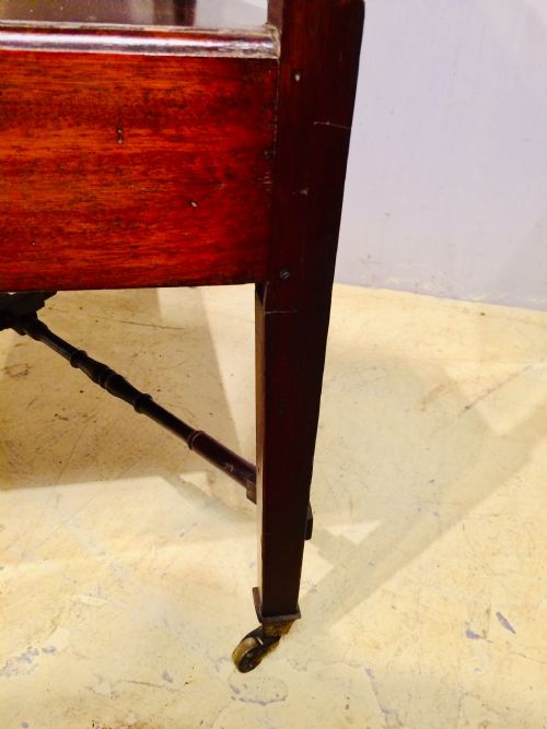 GEORGIAN MAHOGANY TWOTIER BUFFET - ADDITIONAL PHOTO 5