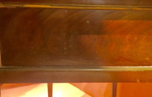 19TH CENTURY FRENCH MAHOGANY WRITING TABLE - ADDITIONAL PHOTO 4