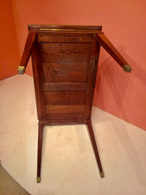 19TH CENTURY FRENCH MAHOGANY WRITING TABLE - ADDITIONAL PHOTO 7