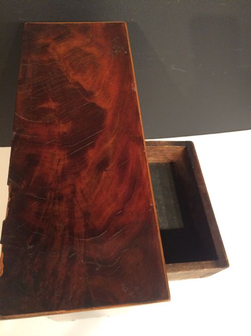 GEORGIAN MAHOGANY MINIATURE CHEST OF DRAWERS - ADDITIONAL PHOTO 5