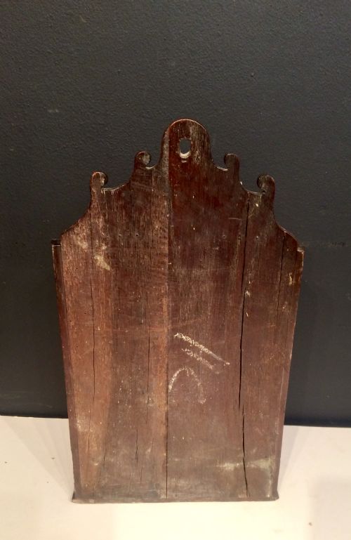 18TH CENTURY WELSH OAK CANDLE BOX - ADDITIONAL PHOTO 3