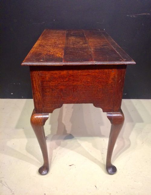 GEO II OAK CABRIOLE LEG LOWBOY - ADDITIONAL PHOTO 3