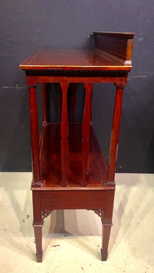 19TH CENTURY MAHOGANY TWO TIER BUFFET - ADDITIONAL PHOTO 2