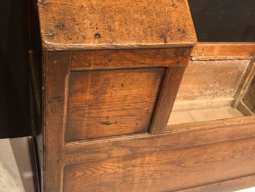 18TH CENTURY WELSH OAK CHILD'S CRADLE - ADDITIONAL PHOTO 1