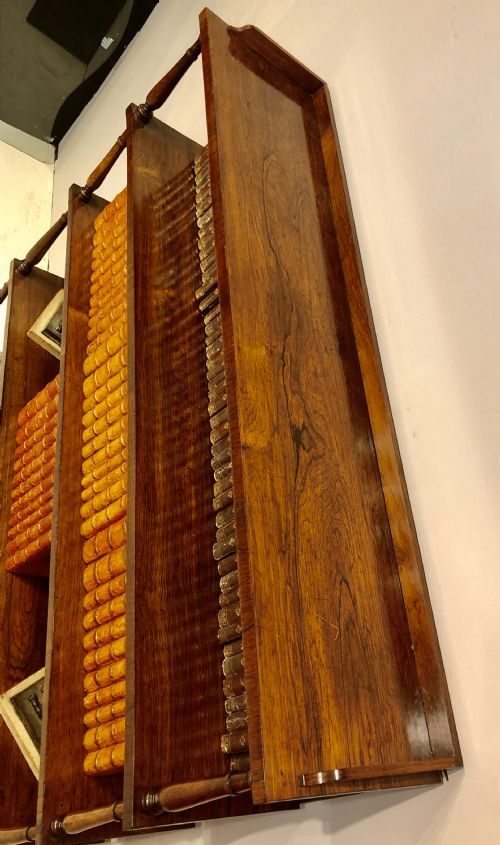 GEORGIAN ROSEWOOD OPEN STANDING BOOKCASE - ADDITIONAL PHOTO 4