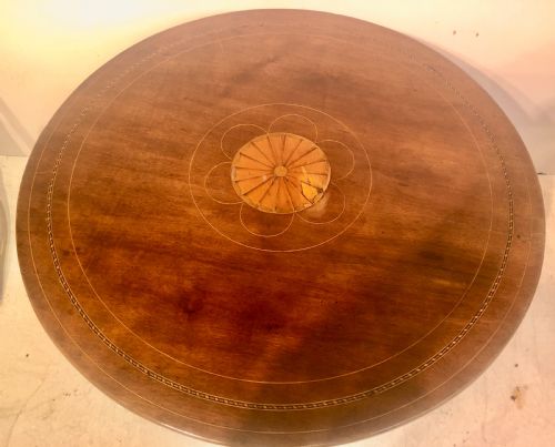 19TH CENTURY TILT TOP MAHOGANY TRIPOD TABLE - ADDITIONAL PHOTO 2