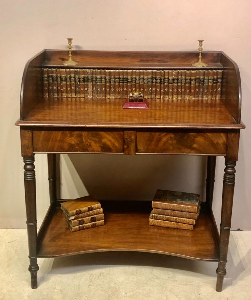 georgian mahogany writing table - CATEGORY: ANTIQUE TABLES - DATED GEORGIAN