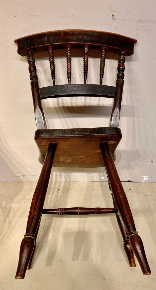 PAIR OF SIMULATED ROSEWOOD SIDE CHAIRS - ADDITIONAL PHOTO 4