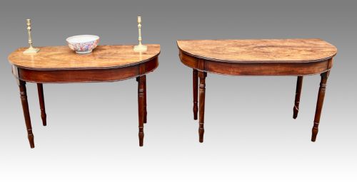 GEORGIAN MAHOGANY DINING TABLE - ADDITIONAL PHOTO 5