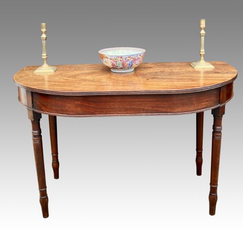 GEORGIAN MAHOGANY DINING TABLE - ADDITIONAL PHOTO 6