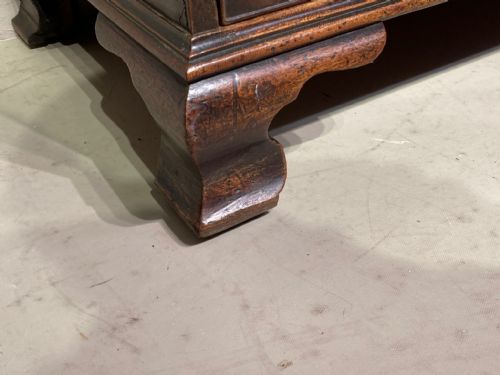 GEORGIAN MAHOGANY BUREAU - ADDITIONAL PHOTO 2