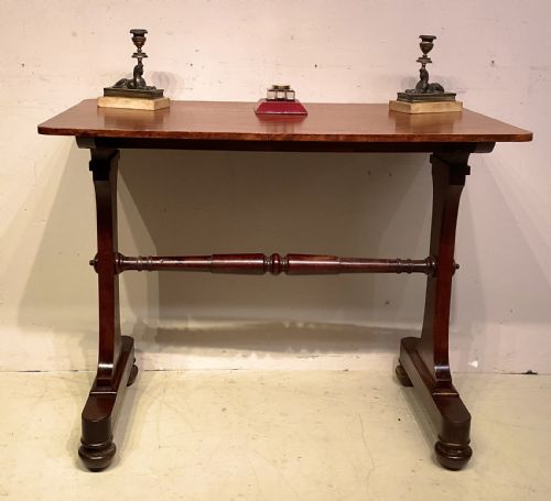 WILLIAM IV MAHOGANY WRITING TABLE - ADDITIONAL PHOTO 1