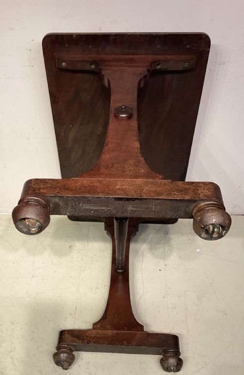 WILLIAM IV MAHOGANY WRITING TABLE - ADDITIONAL PHOTO 3
