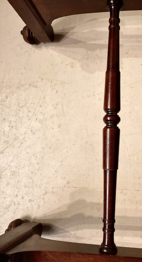 WILLIAM IV MAHOGANY WRITING TABLE - ADDITIONAL PHOTO 5